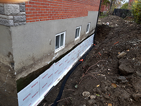 Excavation de fondation